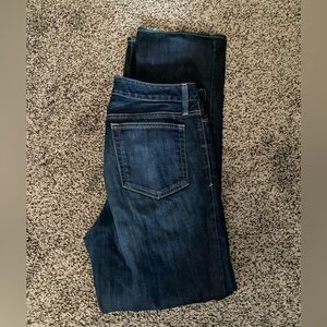 Eddie Bauer Jeans 12 14 Classic Barely Boot Cut Stretch Blue Denim Bootcut